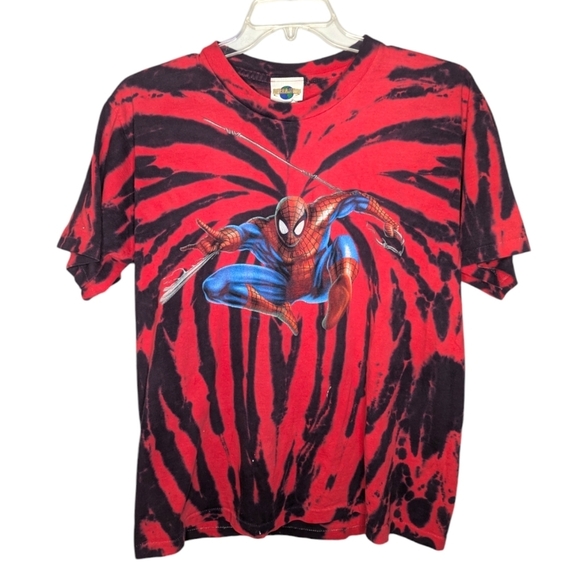 Vintage 2000 Universal Studios Islands of Adventure Spiderman Tshirt Mens L - Picture 1 of 9